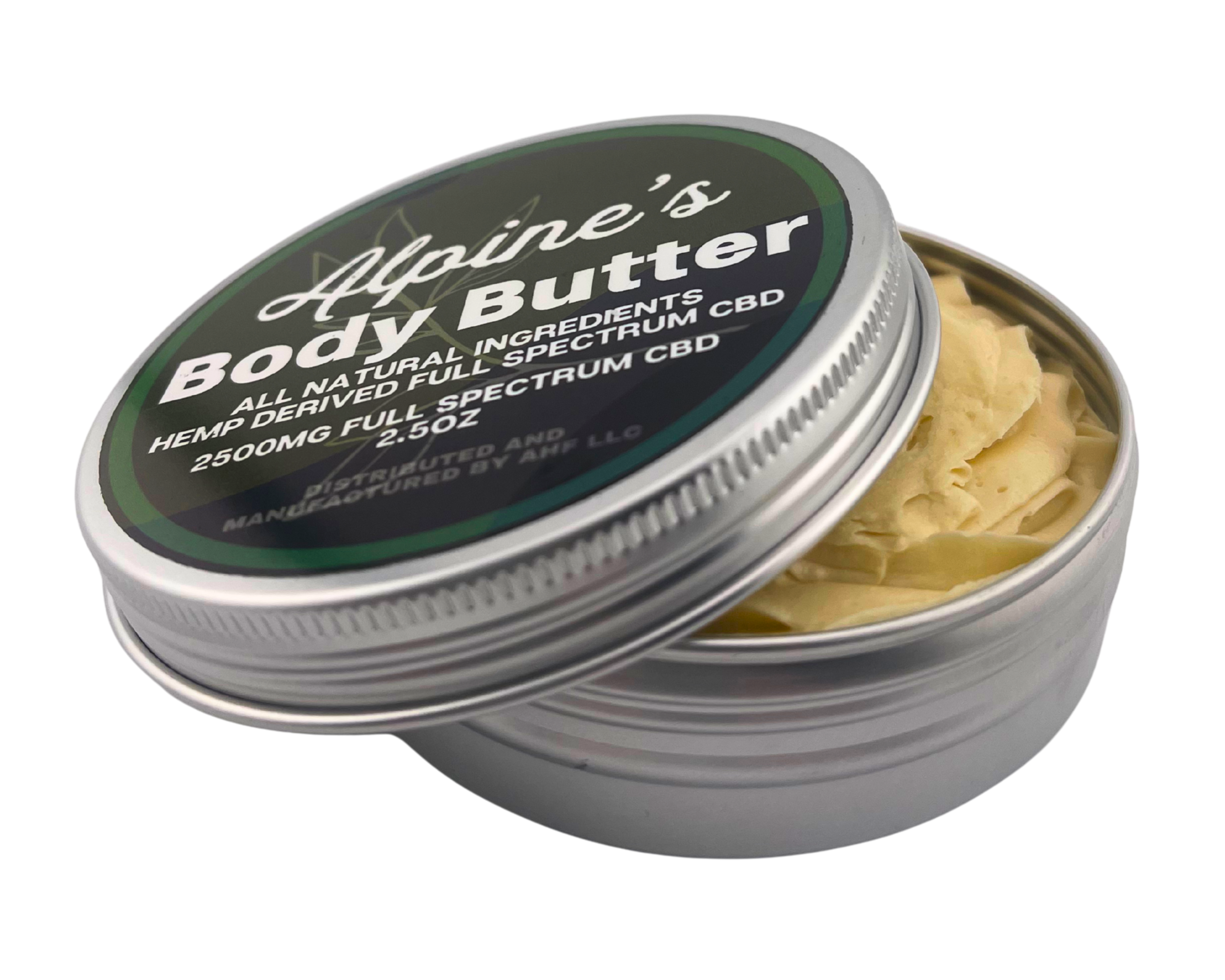 Alpine's Full Spectrum 2500mg Body Butter, 2.5oz