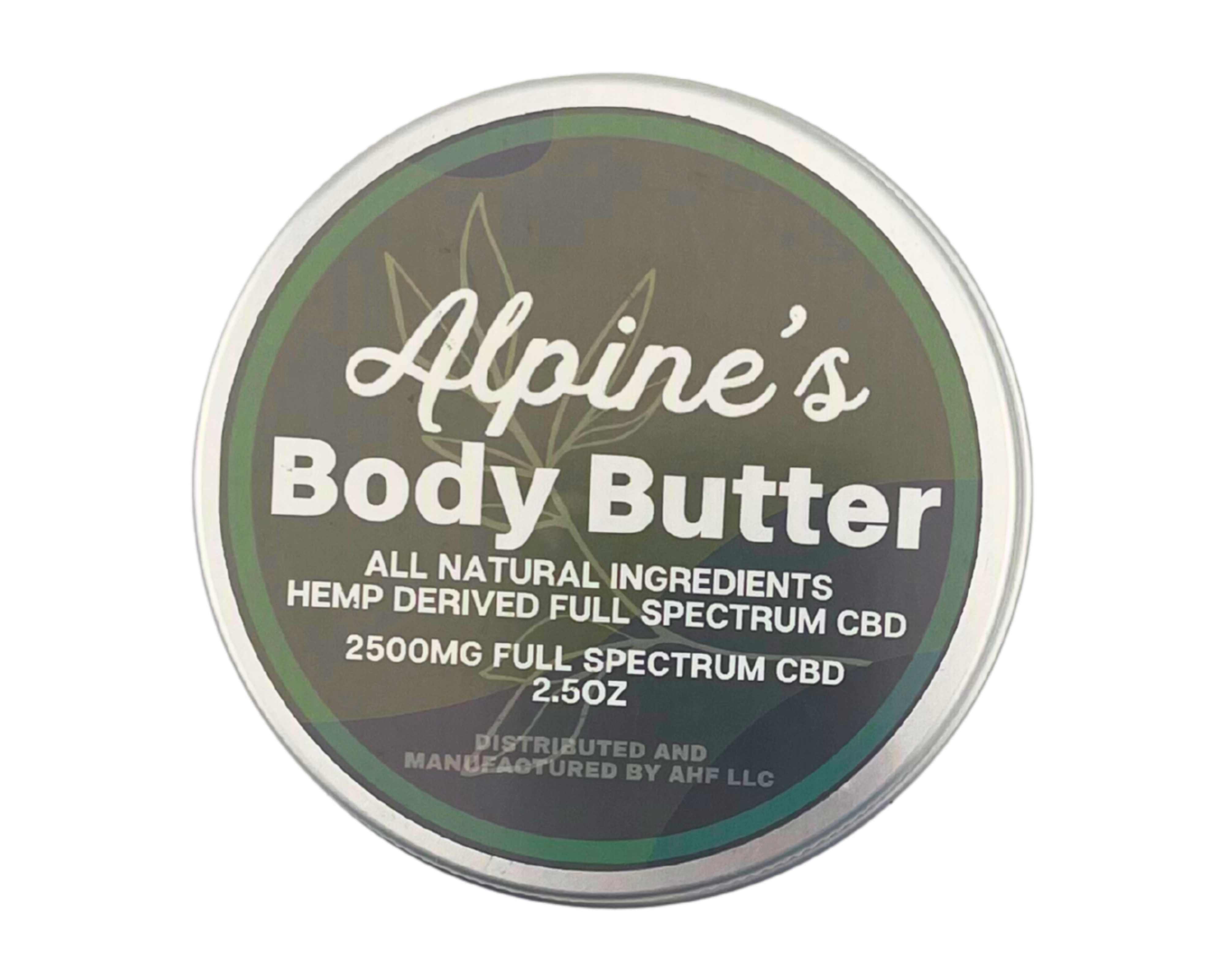 Alpine's Full Spectrum 2500mg Body Butter, 2.5oz