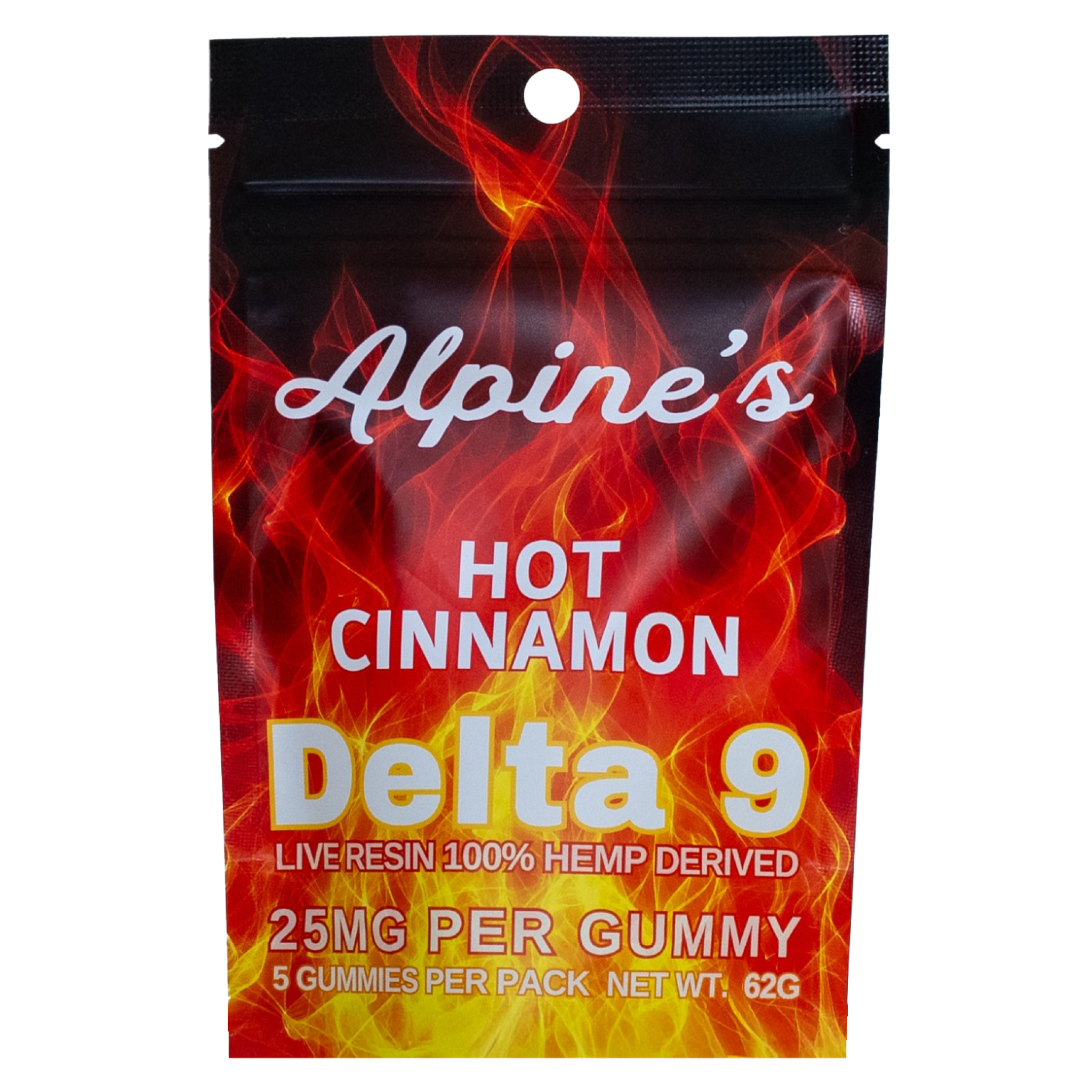 Cinnamon Live Resin Delta 9 Gummies Pack