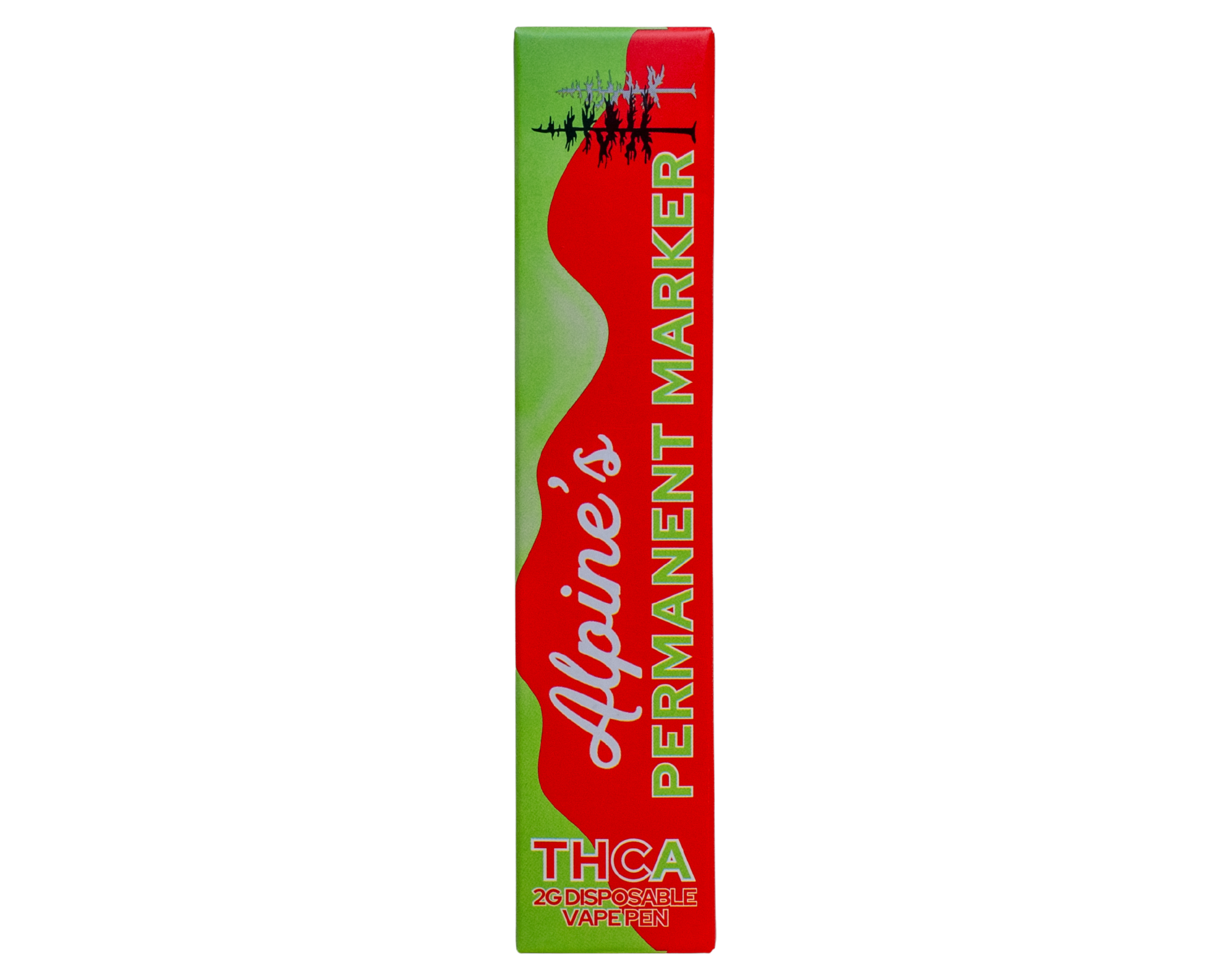 Alpine's Permanent Marker THCa Disposable, 2g